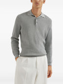 Brunello Cucinelli Cotton Knitted Polo