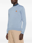 Maison Kitsune' Fox Head Wool Crewneck Jumper