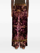 Pierre Louis Mascia Velvet Wide Leg Trousers
