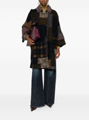 Bye Patchwork Wool Coat