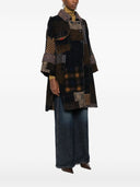 Bye Patchwork Wool Coat