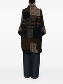 Bye Patchwork Wool Coat
