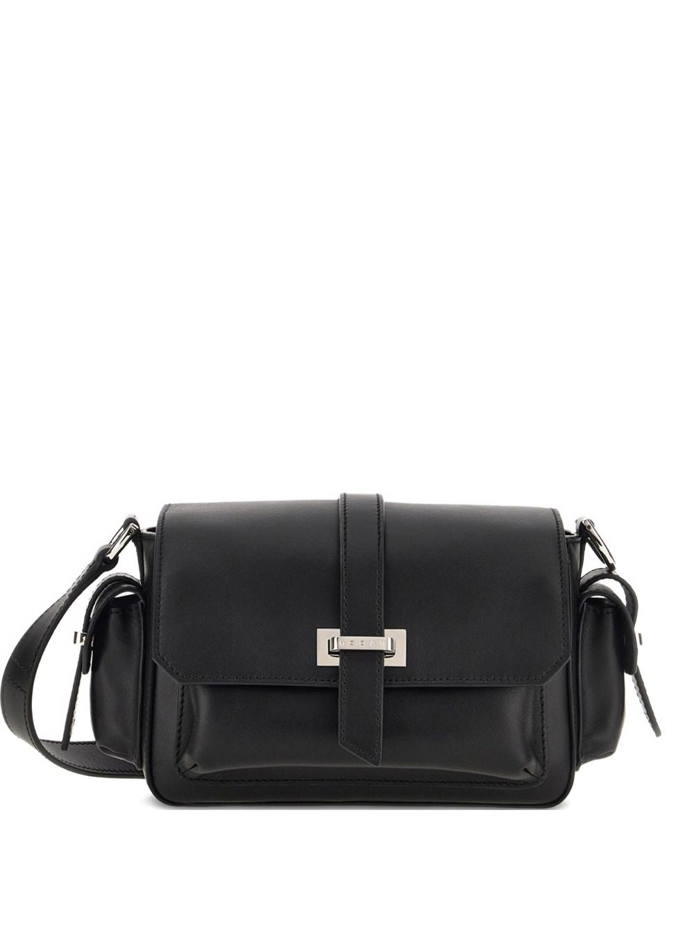 Hogan Pre Flap Small Leather Crossbody Bag
