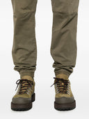 Pantalon de cargaison en coton de logo de l'île Stone Island