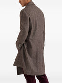 Brunello Cucinelli Cashmere And Silk Single Breasted Coat