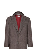 Brunello Cucinelli Cashmere And Silk Single Breasted Coat