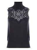 Ermanno Scervino Wool Blend Tank Top
