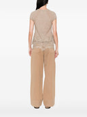 Ermanno Scervino Lace Cashmere Top