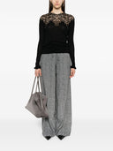 Ermanno Scervino Lace Wool Sweater