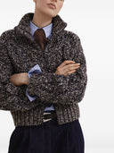 Brunello Cucinelli Wool Zipped Cardigan