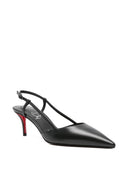 Christian Louboutin Miss Z Leather Slingback Pumps