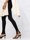 Toteme Main -Reißverschluss -Leggings