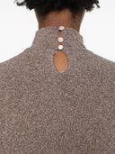 Forte Forte Lurex Turtle Neck -Pullover