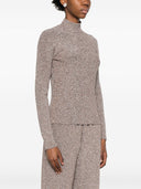 Forte Forte Lurex Turtle Neck -Pullover