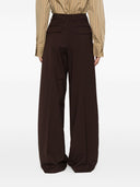 The Latest Billie Wool Blend Wide Leg Trousers