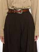 The Latest Billie Wool Blend Wide Leg Trousers