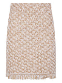 Fabiana Filippi Wool Blend Midi Skirt
