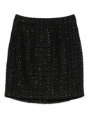 Emporio Armani Wool Blend Mini Skirt