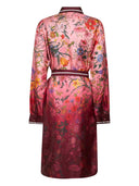 Robe en soie imprimée Gucci