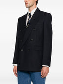 Saint Laurent Wool Double Breasted Jacke