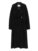 Saint Laurent Wool Long Coat