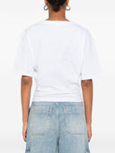 Dsquared2 trykt bomuld t -shirt