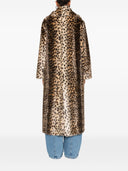BB Couture Leopard EcoFur Long Coat