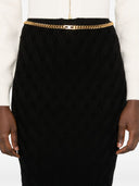 Elisabetta franchi strikket midi nederdel