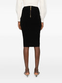 Elisabetta franchi strikket midi nederdel