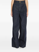 Zimmermann Wide Leg Denim Jeans