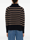 Beyou Striped Cashmere Sweater