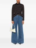 Beyou Striped Cashmere Sweater
