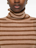 Beyou Striped Cashmere Sweater