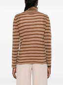 Beyou Striped Cashmere Sweater