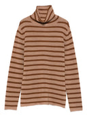 Beyou Striped Cashmere Sweater
