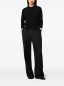 Ami Paris Ami de Coeur Wool Cardigan