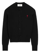 Ami Paris Ami de Coeur Wool Cardigan