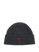 Ami Paris Ami De Coeur Wool Beanie