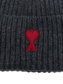 Ami Paris Ami De Coeur Wool Beanie