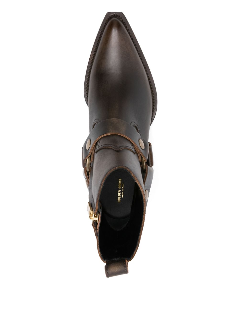 Botas de cuero de Golden Goose Debbie