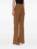 Fendi Wolle Flared Hosen