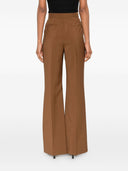 Fendi Wolle Flared Hosen