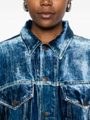 Pierre Louis Mascia Denim Print Jacket