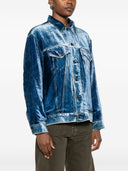 Pierre Louis Mascia Denim Print Jacket