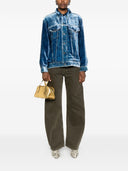 Pierre Louis Mascia Denim Print Jacket