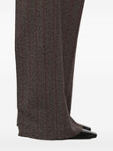 Golden Goose Wool brede benbukser