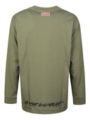 Kenzo Futura Logo Cotton T Shirt