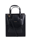 HIDES insins flap lederen mini -tas