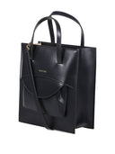 HIDES insins flap lederen mini -tas