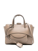 Hidesins -Flap mit mittlerer Ledertasche
